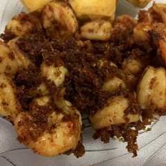 A picture of Udang Goreng Ketumbar.