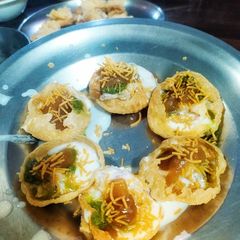 A picture of Dahi papdi chaat recipe.