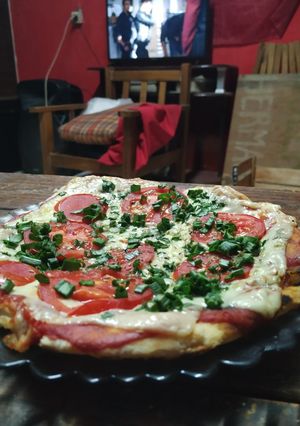 Una foto de Pizza rápida