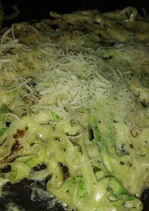 Una foto de Fideos de zucchini