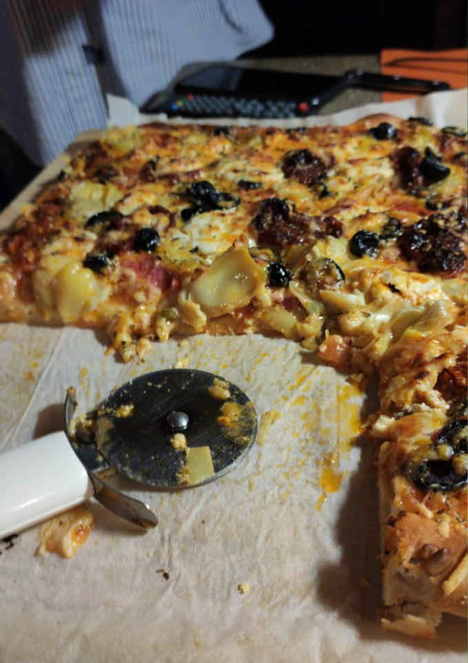 Una foto de Pizza pista