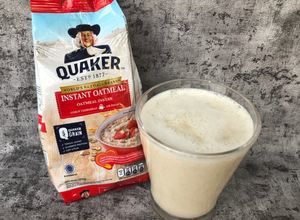 Foto resep Homemade Creamy Oat Milk
