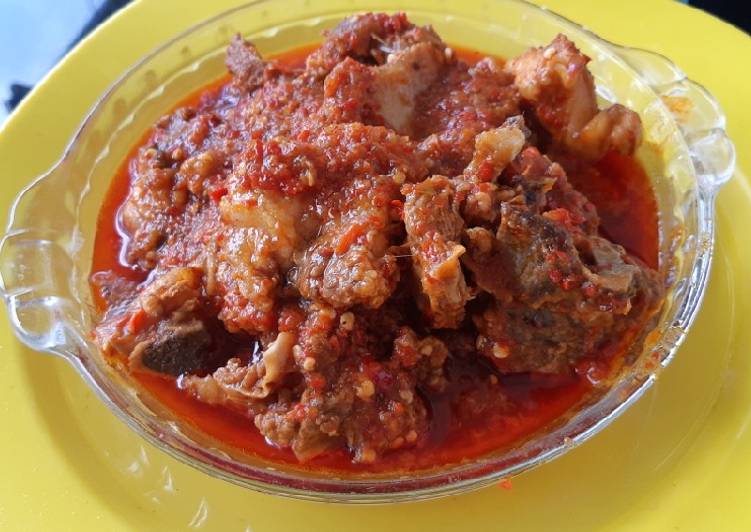 Cara Membuat Iga sapi asem padeh yang Sempurna