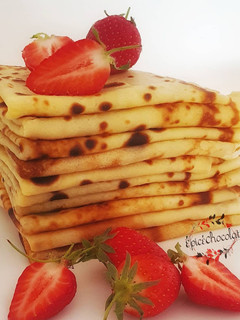 Une photo de Crêpes ultra moelleuses