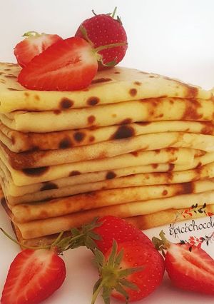 Une photo de Crêpes ultra moelleuses