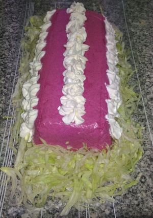 Foto principal de Espuma o mousse de remolacha