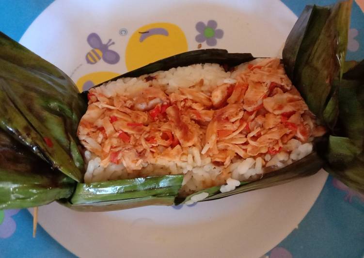 Nasi Bakar Ayam Suwir