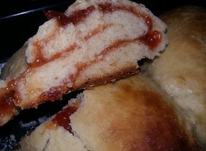Una foto de Pan casero dulce económico y rico