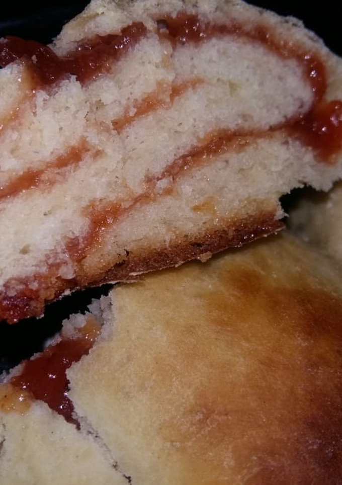 Una foto de Pan casero dulce económico y rico