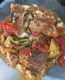 Cá diêu hồng kho chua ngọt