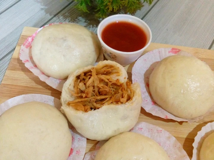 Cara Gampang Membikin Resep Bakpau Ayam Suwir yang Lezat Sekali Anti Ribet, Lezat Sekali
