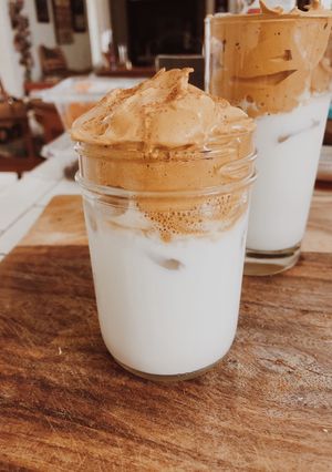 A picture of Whipped coffee.