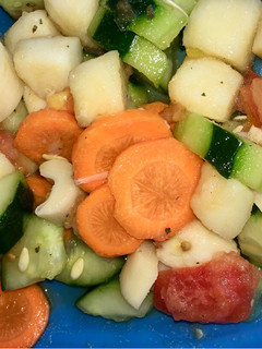 Una foto de Ensalada rápida y nutritiva