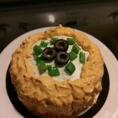 A picture of Bologna Cake.