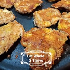 A picture of Sourdough Apple Pancakes 老面苹果小松饼.