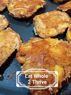 A picture of Sourdough Apple Pancakes 老面苹果小松饼.