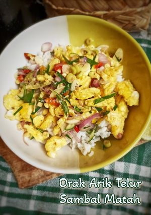 Foto resep Orak Arik Telur Sambal Matah