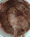 Helado casero fitness con chocolate y nueces