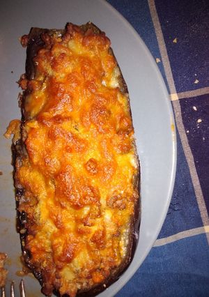 Una foto de Berenjenas rellenas