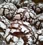Resep Kukis retak / crinkle cookies, Sempurna