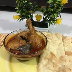 A picture of Chicken Qorma   .