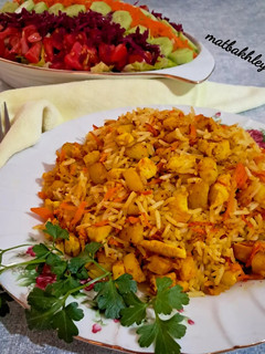 عکسی از دستور شلغم پلو