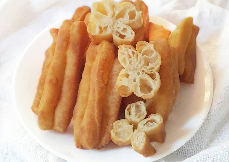 Simple Way to Cook Perfect Youtiao/Chinese Fried Long Donuts/Cakwe