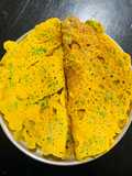 Methi Chilla (Fenugreek & Gram flour flat bread)