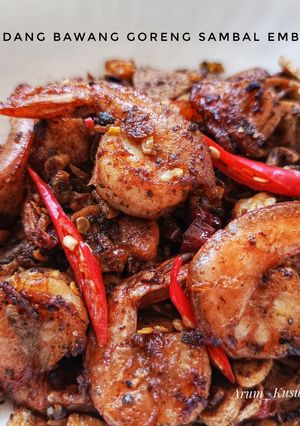 Foto resep Udang Bawang Goreng Sambal Embe