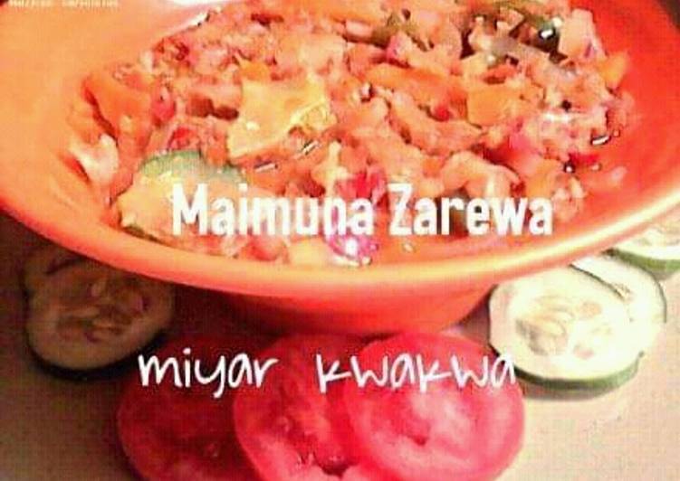 Recipe of Homemade Miyar kwakwa (coconut soup) | This is Recipe So Favorite You Must Undertake Now !!