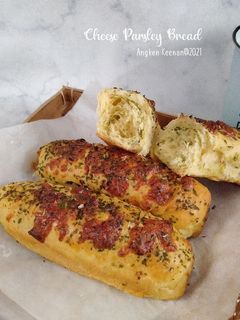 Foto resep Cheese Parsley Bread tanpa Ulen