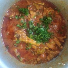 A picture of Simple and Quick Mutton Curry.