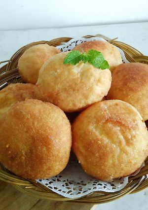 Foto resep Roti Goreng Isi Kacang Hijau (Othok-othok)
