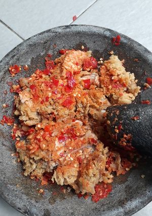 Foto resep Ayam geprek ♨