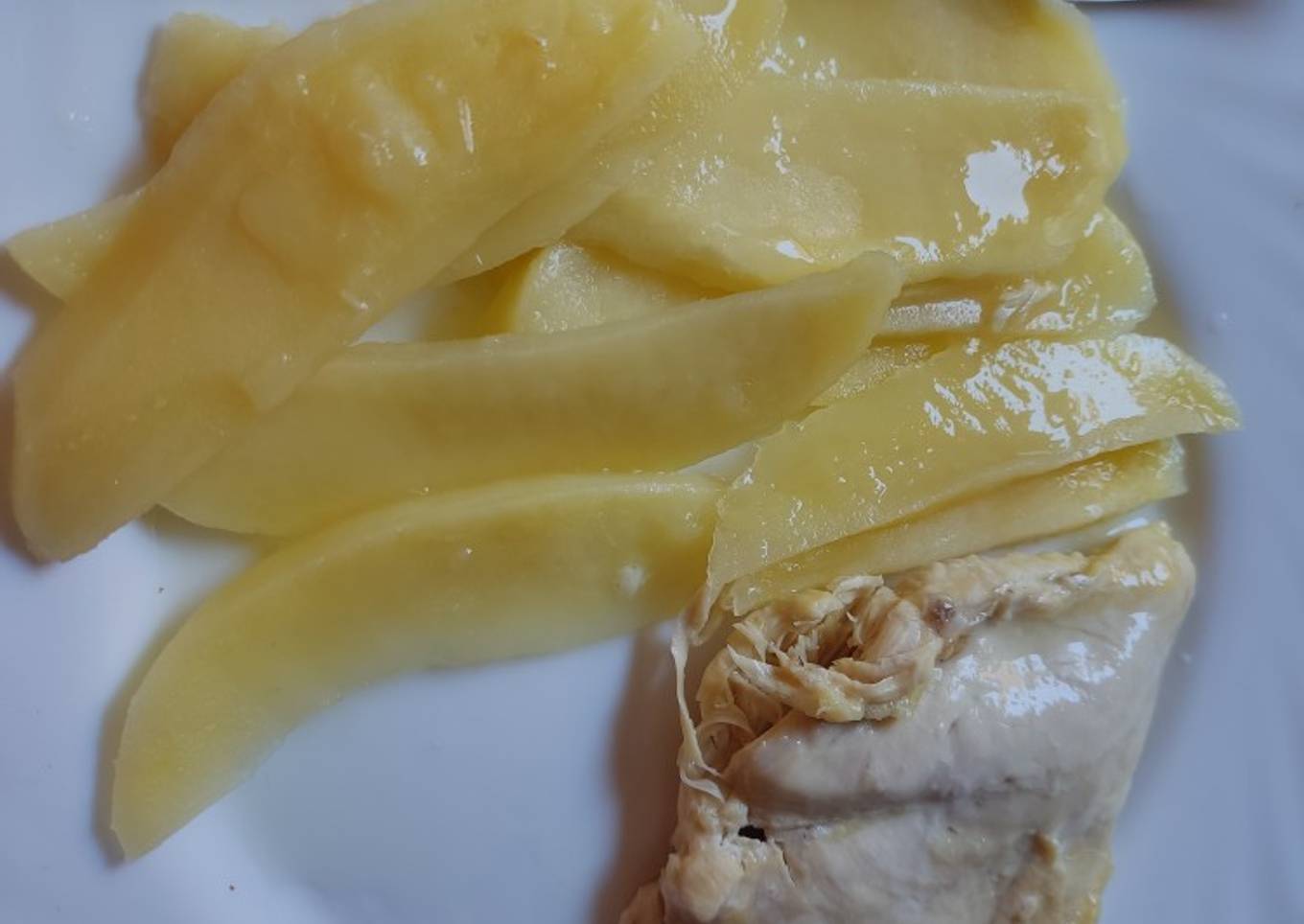 Filete pollo limón (microondas)