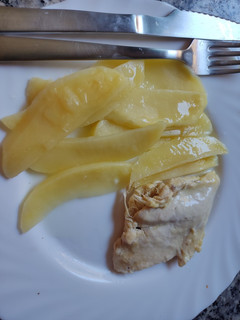 Una foto de Filete pollo limón (microondas)
