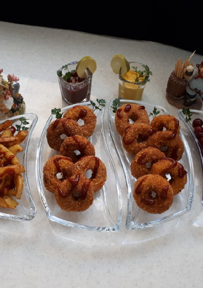 عکسی از دستور دونات مرغ