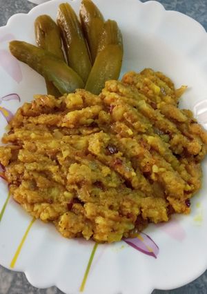 عکسی از دستور دوپیاز سیب😋