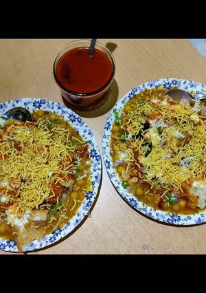 A picture of Matar chaat.