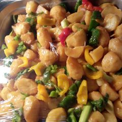 A picture of Potato vegetable salad.