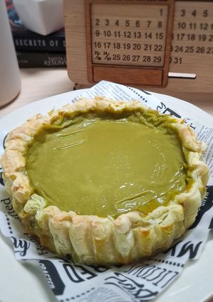 Foto resep Matcha Condensed Milk Pie