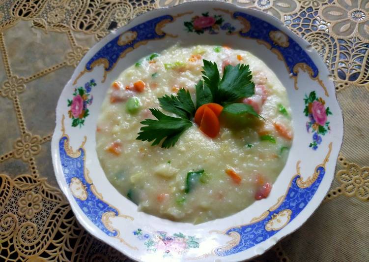 Mudah Cepat Memasak Bubur Kubis Enak Sederhana