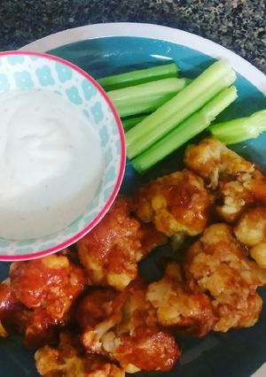 A picture of Honey Barbeque Cauliflower.