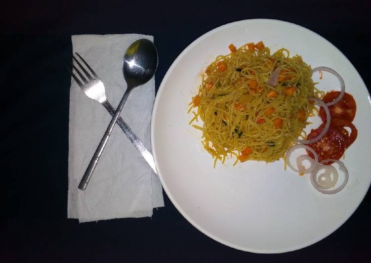 Recipe: Appetizing Stir-fry spaghetti This is A Recipe That Has Been Tested  From My Kitchen !!