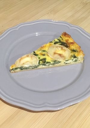 Foto principal de Quiche de espinacas y queso de cabra