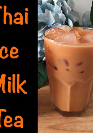 A picture of How To Make Thai Tea At Home • Easy Recipe •Thai Iced Milk Tea.