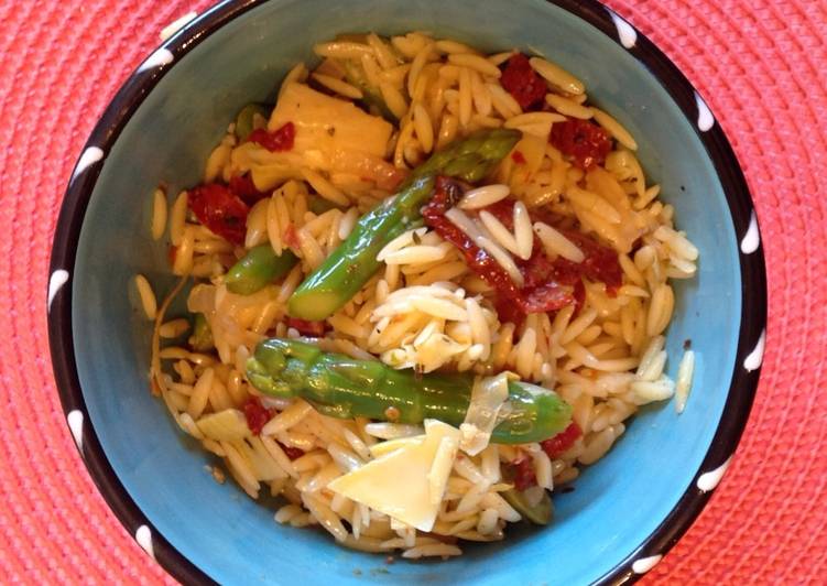 Recipe of Any-night-of-the-week Orzo Asparagus Salad