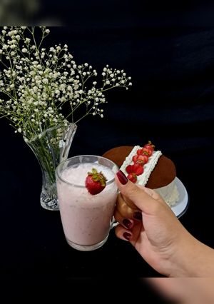 عکسی از دستور فراپه توت فرنگی 😋😍