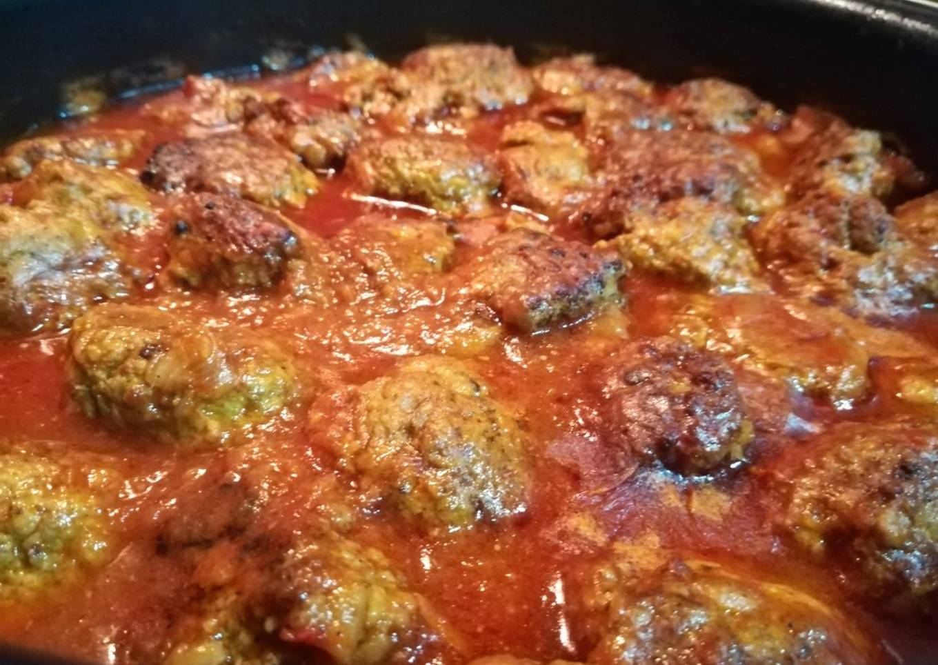 Albóndigas caseras en salsa