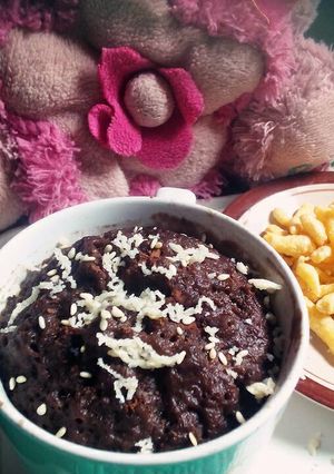 Foto resep Steamed Chocolate Mug Cake (^o^)